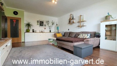 Maisonette! 3 Zimmer-Wohnung im 2. Ober-/Dachgeschoss mit Loggia und Garage, zentrumsnah in Borken