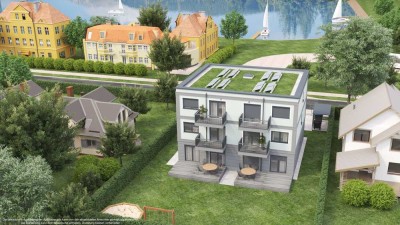 Erstbezug mit Balkon und EBK: Stilvolle 3-Zimmer-Wohnung mit geh. Innenausstattung