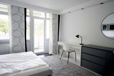 WG-Neugründung – Zimmer in neu renovierter & möblierter Wohnung mit Balkon