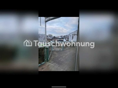 Tauschwohnung: Biete wunderschöne 2-Zimmer-Wohnung mit Dachterrasse