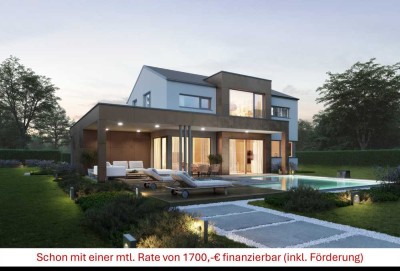 Ein Haus der stilvollen Präsenz / Herrliches Grundstück in Schlossnähe Bad Bocklet/Aschach