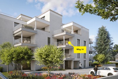 2-Zimmerwohnung mit Terrasse | Top 14