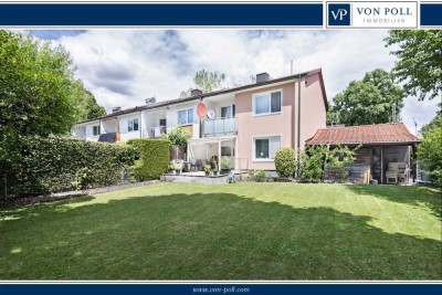 Modernisiertes Reiheneckhaus mit Südgarten in begehrter Lage von Planegg