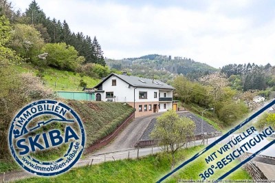 Weitblick über das Kesselinger Tal: Wohnhaus in ruhiger Ortsrandlage