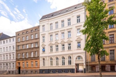 Lichtdurchflutete 2-Zimmer-Wohnung im Erdgeschoss mit Küche und Tageslichtbad