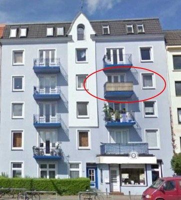 Erstbezug nach Sanierung.Küche,Bad,Balkon –3-Zi.Altbauwohnung, zentr.Lage in Eppendorf, Nähe zum UKE