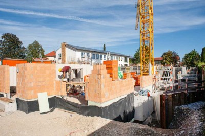 In Bau: 3-Zimmer-Wohnung mit Garten in kleiner Wohnanlage in Wolfratshausen