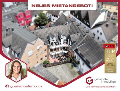 Mitten in der Stadt! Attraktive Zweiraumwohnung mit Balkon und Tiefgarage in Rheinbach