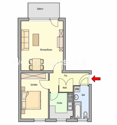 Wohnungstausch: Danziger Straße 7