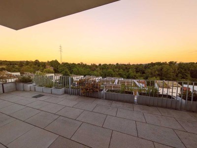 Penthouswohnung mit unverbaubarem Fernblick auf Schurwald. Von Privat. KEINE MAKLERANRUFE o. ÄHNL.!!