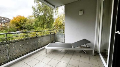 Schöne 4-Zimmer-Wohnung mit Balkon &  Stellplatz in zentraler Lage von Moers - barrierefrei!