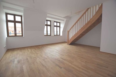 Helle und freundliche Maisonette Wohnung mit Einbauküche und Balkon in beliebter Wohnlage