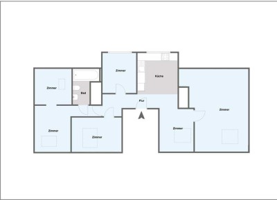Erstbezug nach Sanierung Helle 3,5-Zimmer in Ludwigshafen
