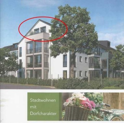 Neuwertig - Gehobene 3-Zimmer-DG-Wohnung mit Loggia und Dachterrasse,  Energieeffizienz A+
