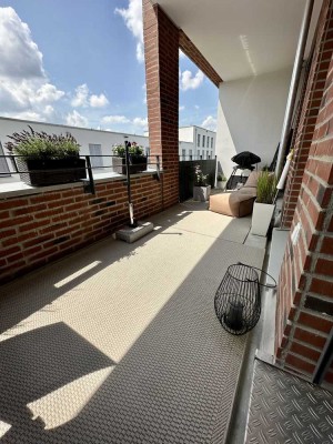 Wunderschöne und helle 3-Zimmer-Wohnung in München-Lochhausen mit großem Balkon