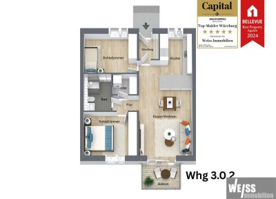 +++ Nur noch wenige Whg. frei +++ 3-Zimmer EG-Wohnung in einer Baugemeinschaft in Hilpoltstein