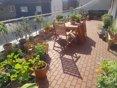 Großzügige 2-Zimmerwohnung in Efferen mit riesiger Terrasse und Balkon