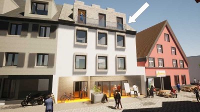 PROJEKTIERTES WOHN- UND GESCHÄFTSHAUS - MIT 6 STELLPLÄTZEN - ZENTRUM WEINGARTEN