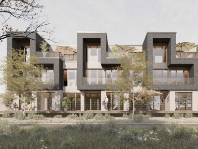 Exklusives Townhouse (Haus-im-Haus-Konzept) mit Balkon und Terrasse an Ruhrauen