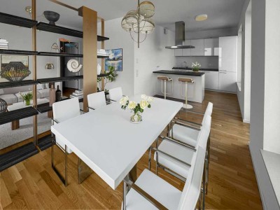 Hochwertige Wohnung mit  Fernblick !