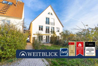 WEITBLICK: Doppelhaushälfte mit Garten!