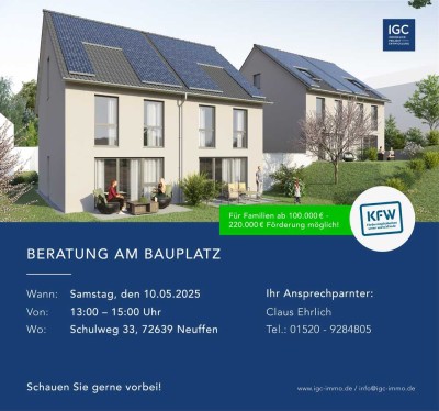 Am 10.05. Besichtigung *Ihr neues Zuhause - KFW 40 Haus  in ruhiger & sonniger Aussichtslage "
