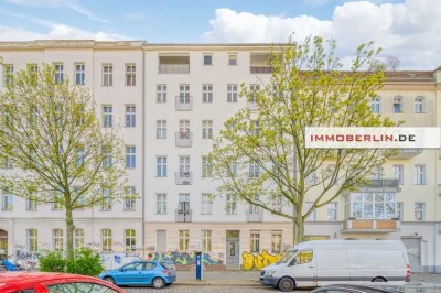IMMOBERLIN.DE - Sehr ansprechende Wohnung mit Westloggia + Dachterrassenpotential in angenehmer Lage