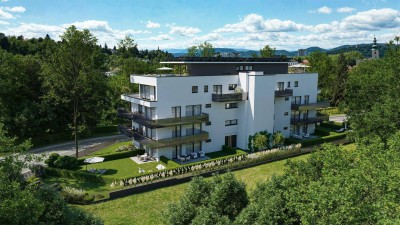 PROJEKT RIESIDENCE I SONNIGE 2-ZIMMER-WOHNUNG I BALKON MIT WEITBLICK I LICHTDURCHFLUTET I TIEFGARAGE I FERTIGSTELLUNG 2026 I PROJEKT WOHNEN I