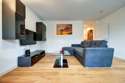 MÖBLIERT - STADT IN DER STADT - Gemütliche Wohnung mit Balkon