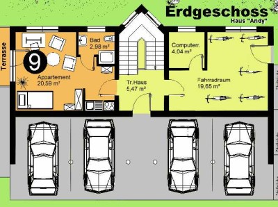 Wohnung für Studenten in Morsbach