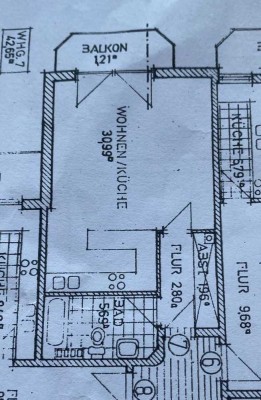 Gepflegte 1-Zimmer-Wohnung mit EBK in München Berg am Laim (möbliert) - Miete 1.200 € brutto-warm