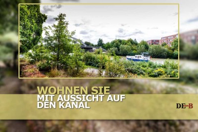● Exklusives Wohnen auf 95m² ● Aussicht auf den Mittellandkanal ●