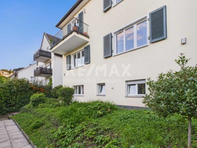 3-Zimmer-Souterrainwohnung in Halbhöhenlage von Stuttgart-Gablenberg