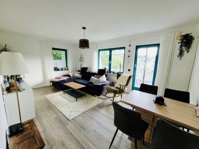 Moderne 3,5 Zimmerwohnung mit Ausblick in Marburg - Marbach