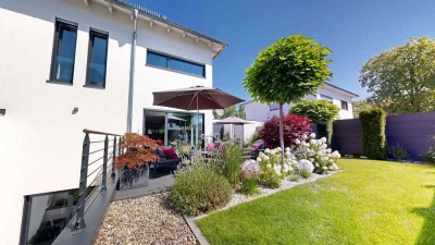 RESERVIERT - Exklusive DHH in Brunnthal – durchdachtes Design trifft Wohnkomfort