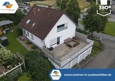 VR IMMO: |KAPITALANLAGE| Vollvermietetes Dreifamilienhaus mit vier Garagen zu verkaufen!