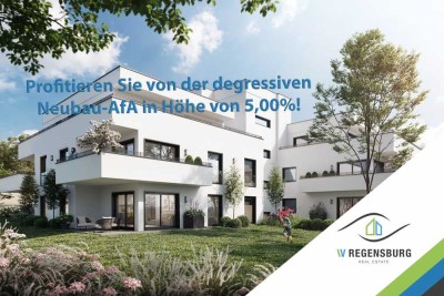 Neubau- 1-Zi-Appartement mit Einbauküche und Balkon