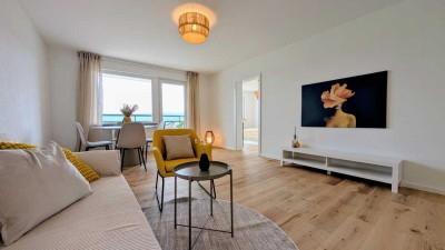sofort frei: Attraktive 2-Zimmer-Wohnung mit Fernblick - Erstbezug nach hochwertiger Sanierung
