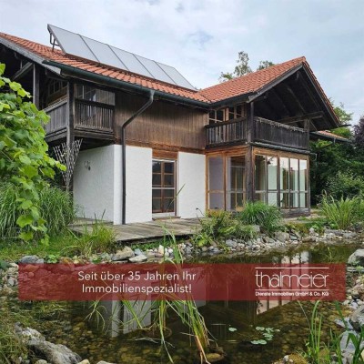 Zwischen Wasserburg a. Inn und Chiemsee gelegen!
Charmantes EFH in Amerang/Evenhausen!