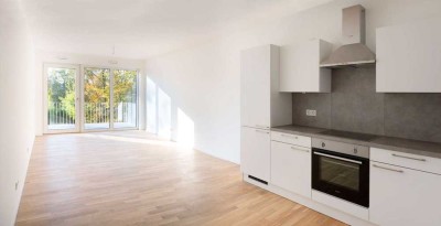 Neubau: 2-Zimmer-Wohnung im Erdgeschoss