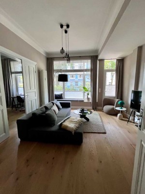 3-Zi.-Whg mit lux. Innenausstattung, Garten, Terrasse und EBK in HH Barmbek-Süd von privat