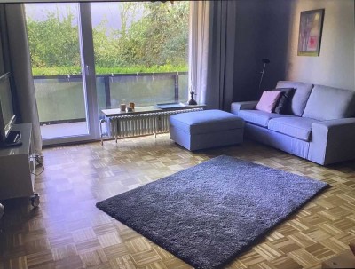 Möblierte 2 Zimmer Wohnung mit Balkon zu vermieten