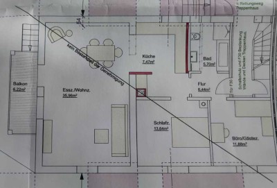Neu renovierte 3-Zimmer-Wohnung mit Balkon und EBK in Dachau-Süd
