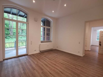 2-Zimmer Gartenwohnung in denkmalgeschützten Mehrfamilienhaus