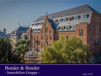 Elegantes Wohnen im historischen Kloster in Limburg - Stilvolle 3 Zimmerwohnung mit Dachterrasse!