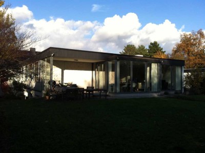 Architekten-Flachdach-Bungalow