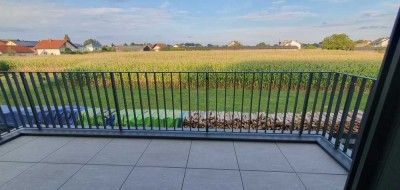Hochwertige 3-Zimmer-Neubauwohnung mit Blick ins Grüne