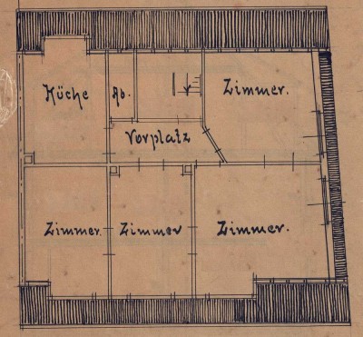 Ansprechende, helle 4-Zimmer-Wohnung im 2. OG in Schwetzingen-Süd mit Einbauküche zvm.