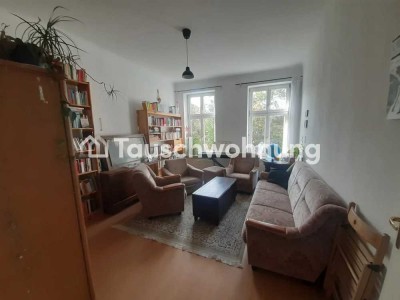 Tauschwohnung: Große Altbauwohnung in Connewitz!