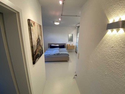 Möblierte 2,5 Zimmer-Wohnung mit Garten und Stellplatz in Gravenbruch